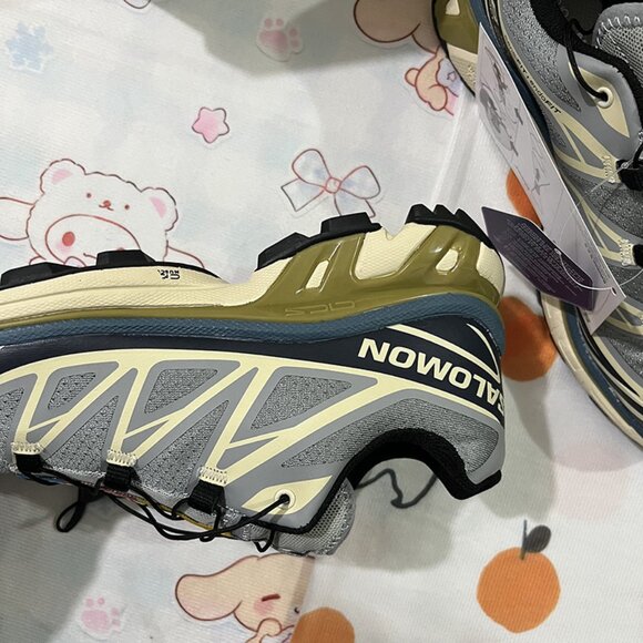 Salomon XT-6 Blue/Gray Sneakers - Picture 5 of 7